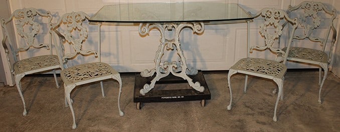 Molla Style Cast Aluminum Patio Set (1 of 6)