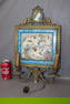 Awesome Signed 19Th C. Bronze Sconce With Porcelain Plaques