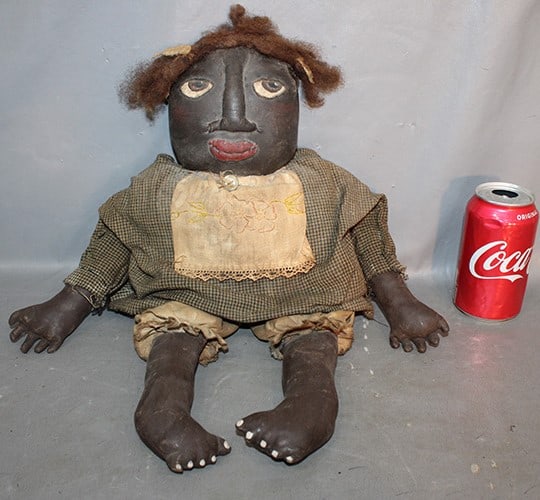 Early Hand Made Black Memorabilia Doll (1 of 5)