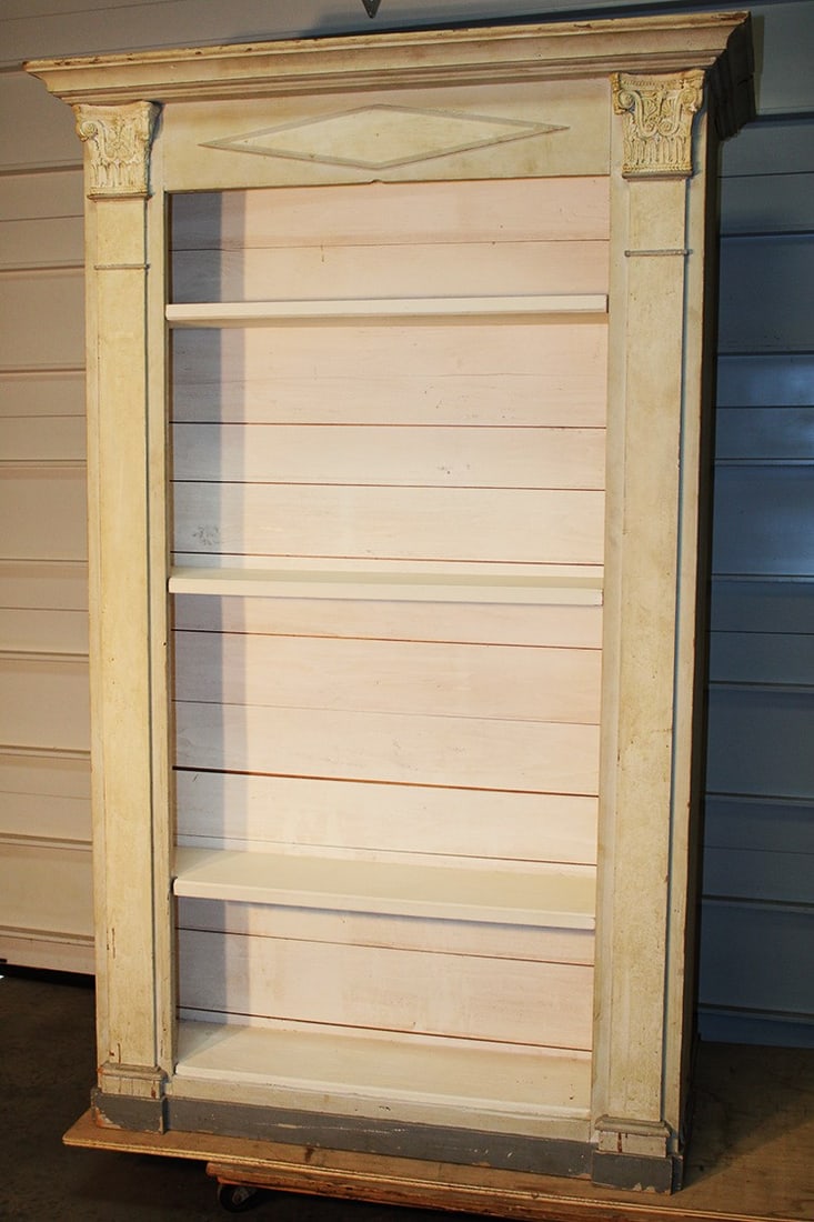 Pair Of Large Shabby Chic Country Shelves (1 of 5)