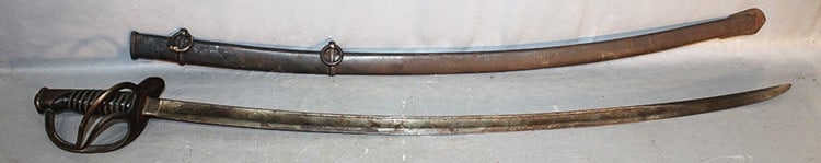 Nice Civil War Sword And Scabbard (1 of 9)