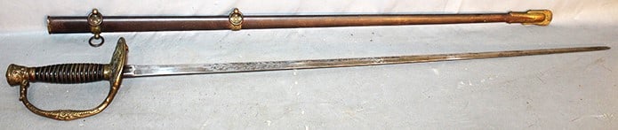 Model 1860 Staff And Field Officers Sword And Scabbard (1 of 8)