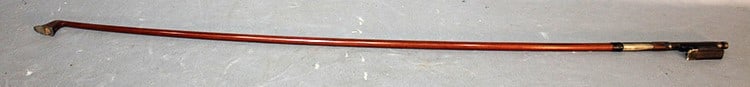 4/4 Violin Bow Silver Mounted Branded R. Weichold Dredson (1 of 5)