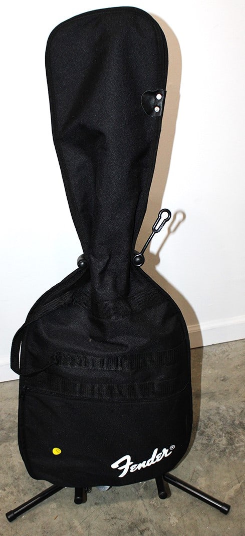 Clean Fender Squier Stratocaster In Red (1 of 7)