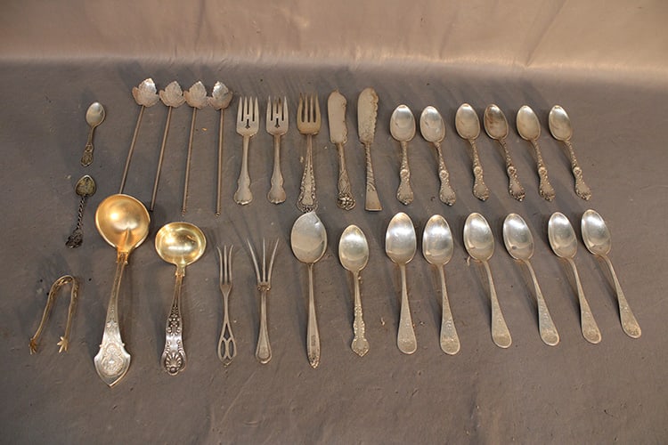 29 Pieces Of Fancy Sterling Flatware (1 of 7)