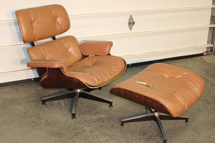 Iconic Signed "Herman Miler" Eames Lounge Chair And Stool (1 of 7)