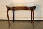 Quality Victorian 3 Drawer Kidney Shaped Writing Desk