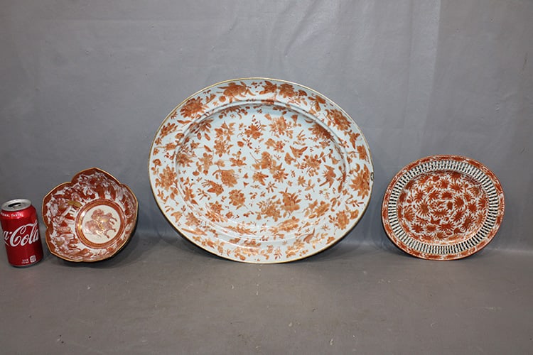 3 Pieces Of Estate Chinese Export (1 of 7)