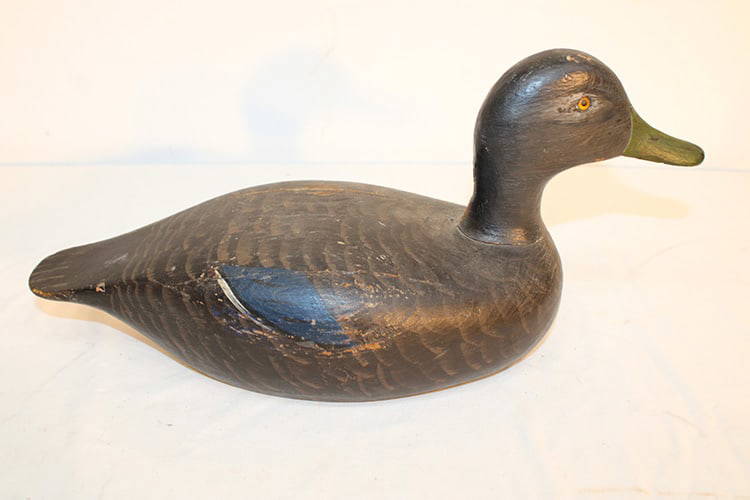 Decoy Duck Black Duck (alexandria Bay Ny), (repair Neck See Photo