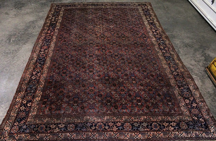 Large Antique 11" X 15" Hand Made Estate Oriental Rug (1 of 6)