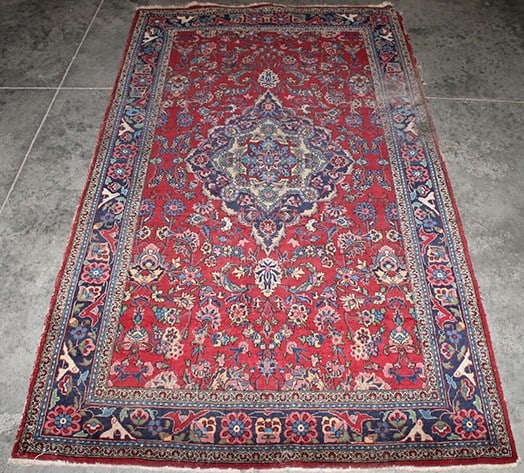 Antique Hand Made Oriental Rug 49" X 86" (1 of 5)