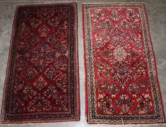 2 hand made, estate rugs (1 of 5)