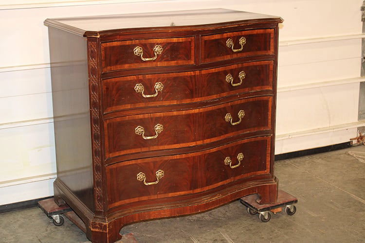 Hickory And White Amer. Masterpiece Collection Inlaid Chest (1 of 4)