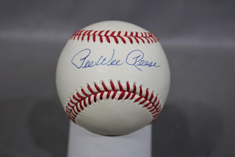 Pee Wee Reese Signed Baseball (1 of 3)