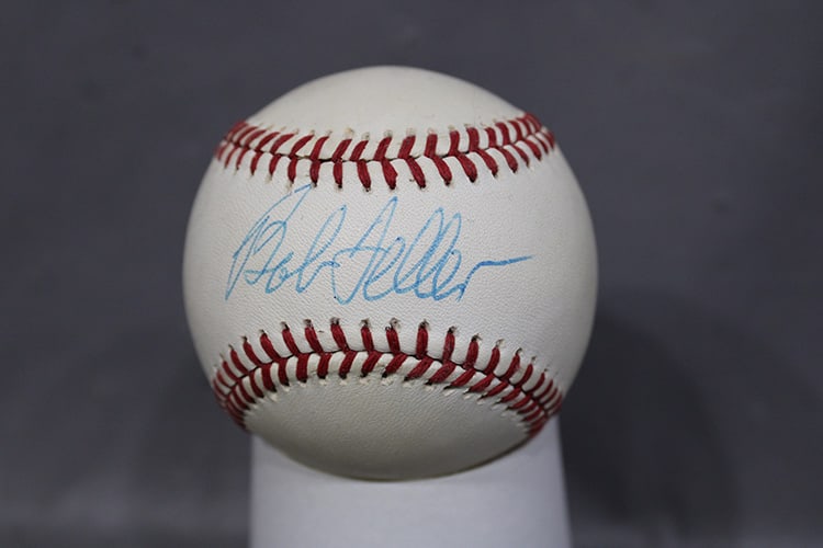 Bob Feller Signed Baseball (1 of 3)
