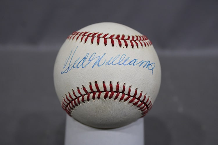 Ted Williams Signed Baseball (1 of 3)