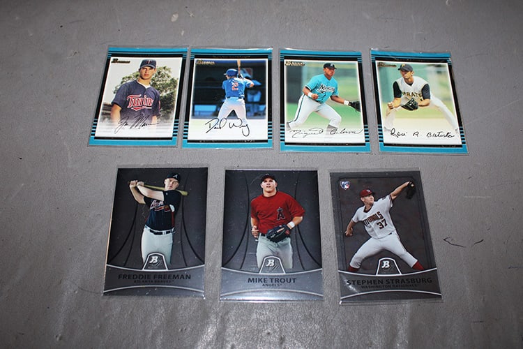 2002 Bowman And 2010 Bowman Platinum Baseball Card Sets (1 of 4)