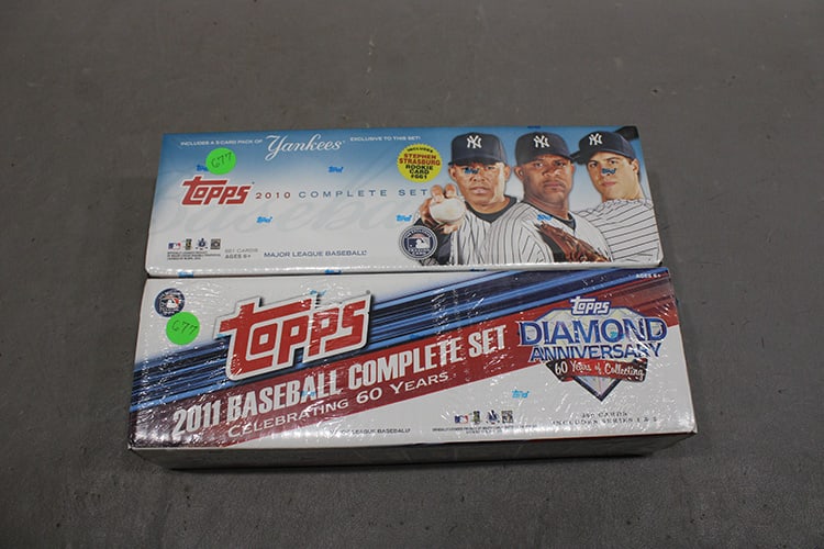 2010 And 2011 Topps Baseball Card Sets (Unopened) (1 of 3)