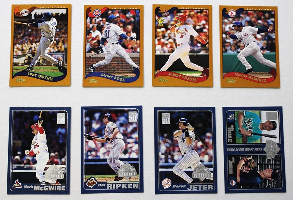 2001 Topps Opening Day And 2002 Topps Baseball Card Sets (1 of 4)