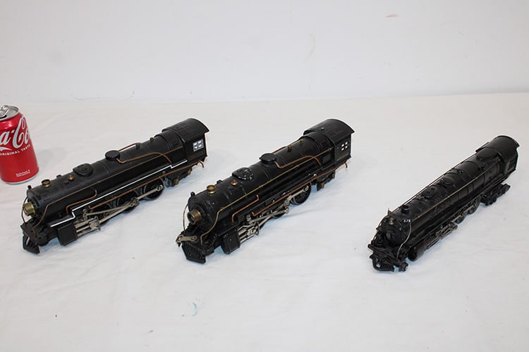 3 nice American Flyer engines all in nice condition. Private collection (deceased). (1 of 7)