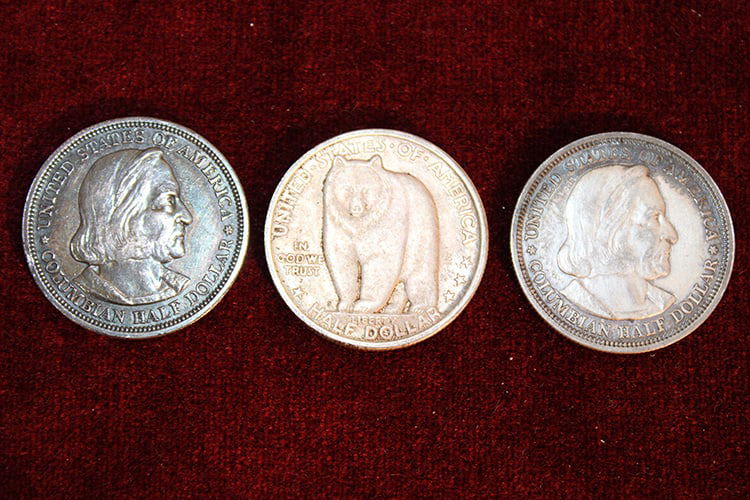 1836 San Fran Oakland Bridge, 1892 And 1893 World Columbous Expo Commemorative Coins (1 of 8)