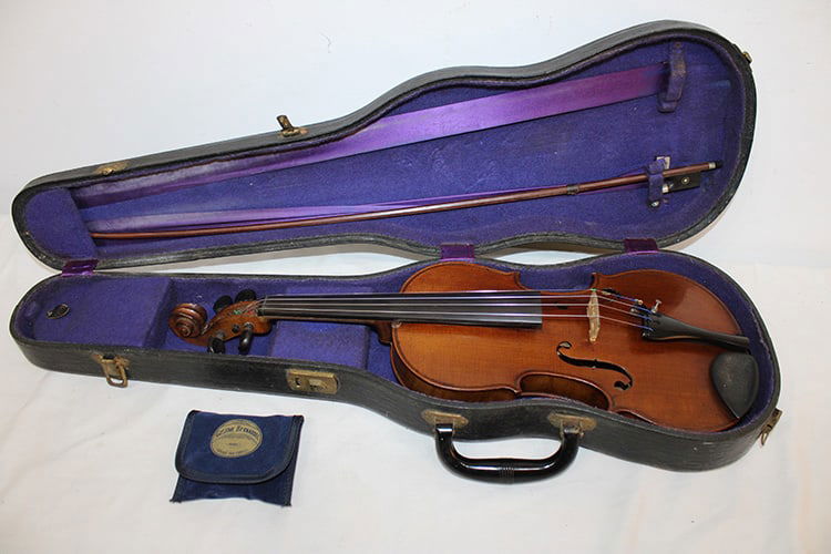 Super 4/4 Violin C. 1910 Labeled Jtl Geronimo Barnabetti Paris (1 of 13)