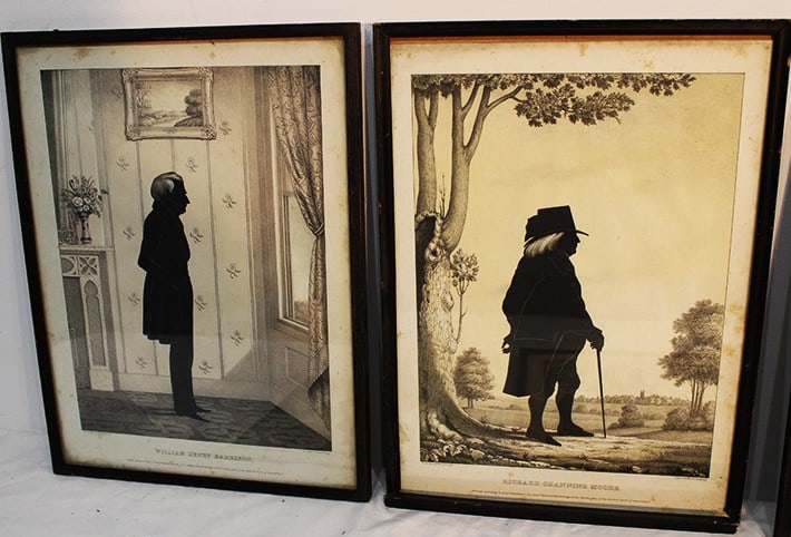 Nice Group Of Silhouettes By W. H. Brown (1 of 4)