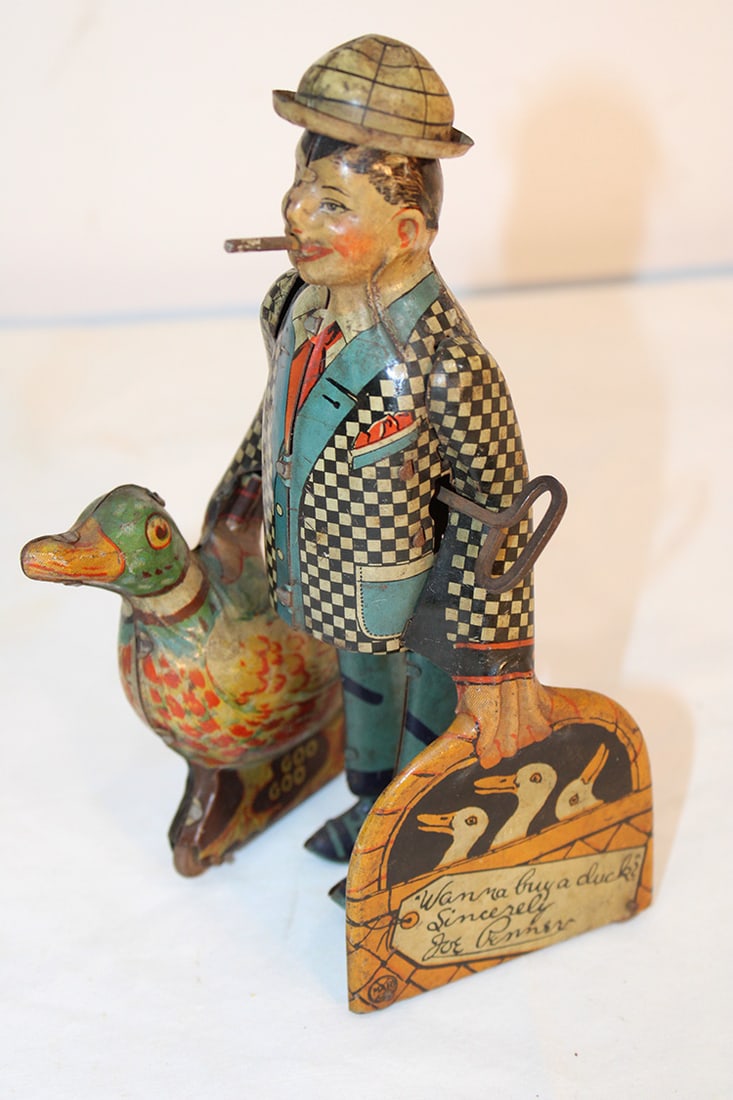 1930s Joe Penner "Wanna Buy A Duck" Wind Up Toy By Marx (1 of 4)