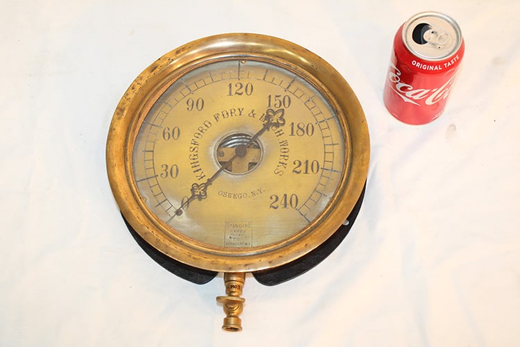 Super Early 10" Kingsford Foundry Gauge Oswego NY (1 of 4)