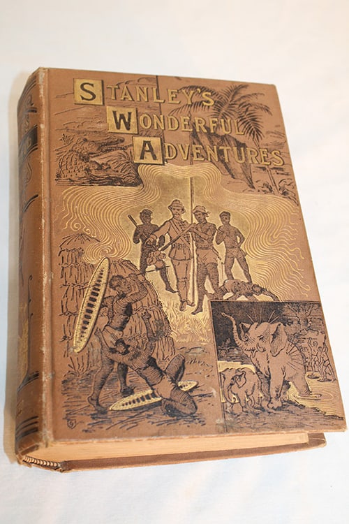 HM Stanley's Wonderful Adventures In Africa Book 1890: HM Stanley's Wonderful Adventures In Africa book 1890. Estate fresh in nice condition. Appr. Size 7" wide, 9" tall.