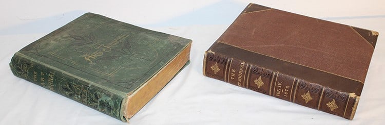1878 And 1876 Art Journal Book (1 of 8)