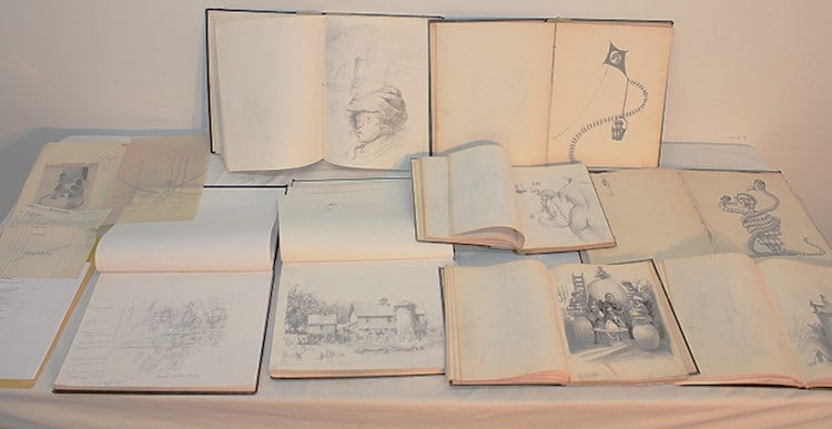 8 Book And Misc. Drawings By Bruce Macdonald (1 of 8)