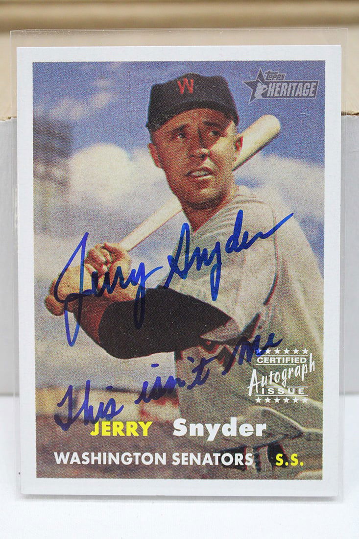 2006 And 2007 Topps Heritage Baseball Cards (1 of 5)