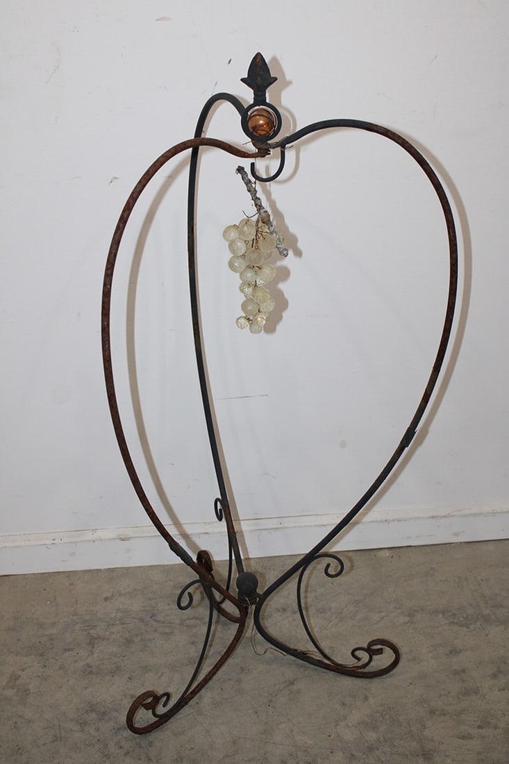 Vintage Wrought Iron Garden Stand (1 of 3)