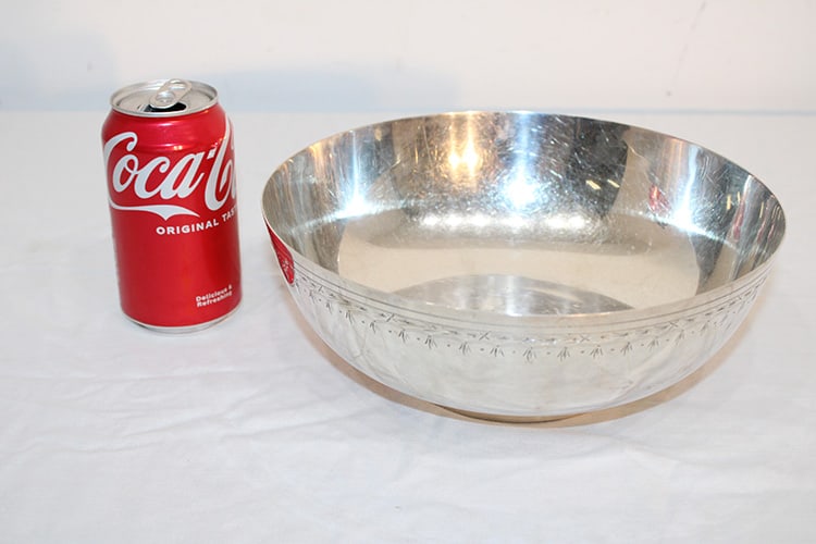 9 3/4" Frank Whiting Paul Revere Sterling Bowl 25.88 Ozt (1 of 5)