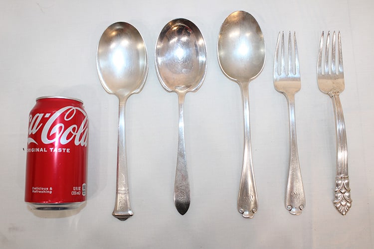 5 Large Tiffany And Co. Sterling Serving Pieces 17.70 Ozt (1 of 3)