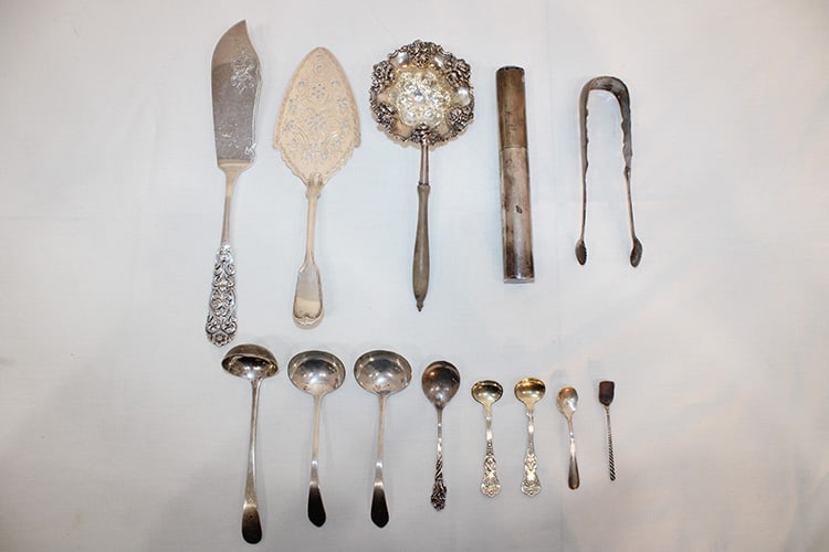 Group Of Estate Sterling Silver 12.87 Ozt Total Weight (1 of 4)