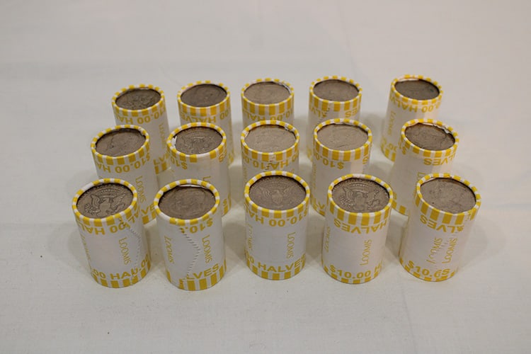 300 Kennedy Halves Mostly From The 70s In 15 Unopened $10 Rolls (1 of 3)