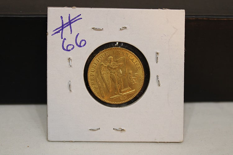 1865 20 Franc Gold Coin 6.6 Gram (1 of 2)
