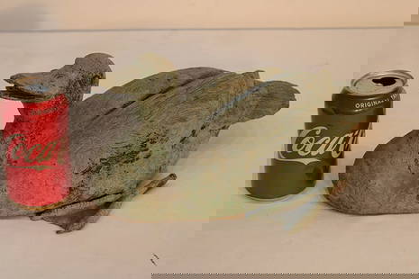 Super Solid Bronze Duck Garden Fountain: Super solid bronze duck garden fountain. Vintage, great patina, very detailed, and In nice condition. 15" wide, 7" tall, 8" deep.