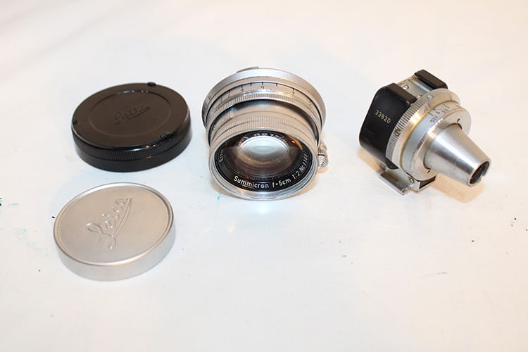 Leica Lens (Summicron F=5Cm 1:2 NR) Eleitz Rangefinder (1 of 8)