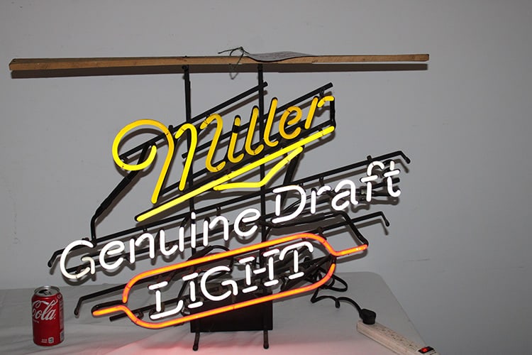 期間限定値下げ‼️Miller MGD Genuine Draft ネオンライト Miller Genuine Draft Bottle Light Mgd 32