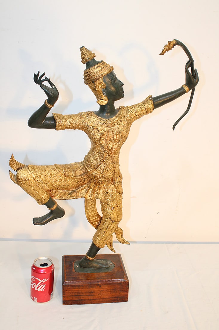 Super 30 Bronzed Sculpture Of Prince Rama (1 of 7)