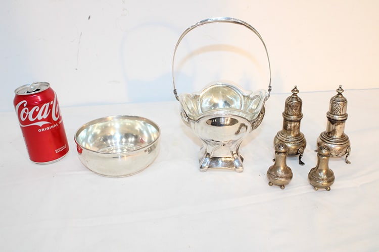 6 Nice Pieces Of Sterling Silver 21 Ozt (1 of 4)