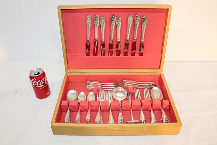 Awesome 51 Piece Gorham Sterling Flatware Set 51 Ozt (1 of 4)