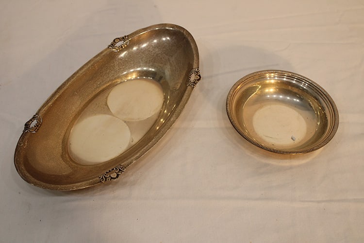 2 Sterling Silver Bowls 14 Ozt (1 of 3)