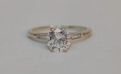 Wonderful Diamond Engagement Ring Appr. 1.25 Carat Diamond (1 of 3)