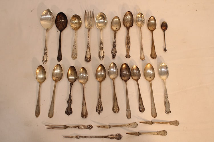 25 Pieces Of Sterling Silver 16.6 Ozt (1 of 5)