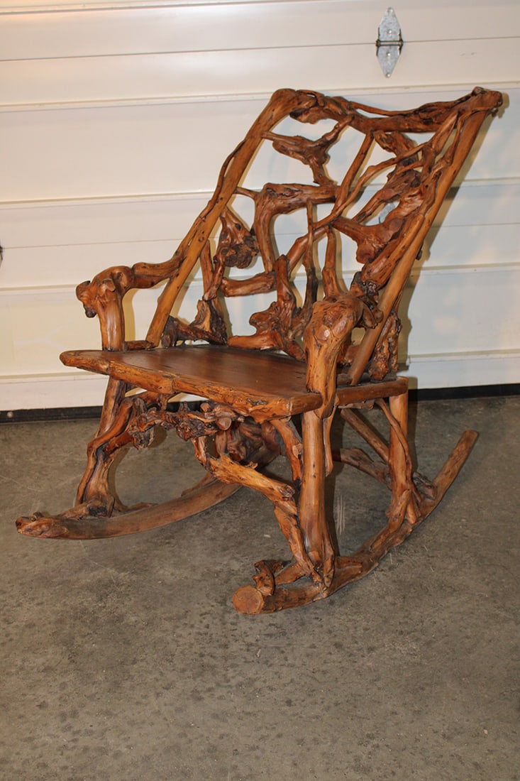 Incredible Vintage Root Rocker Mid 20Th C. (1 of 7)