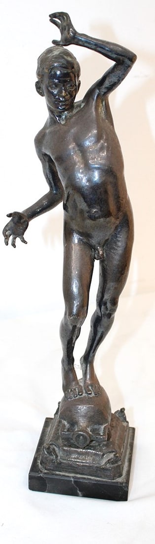 Rare 16" Bronze By Paul Howard Manshi 1885-1966 (1 of 10)